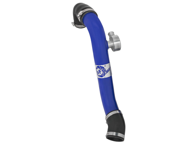 BladeRunner 2-1/2 IN Aluminum Hot Charge Pipe Blue