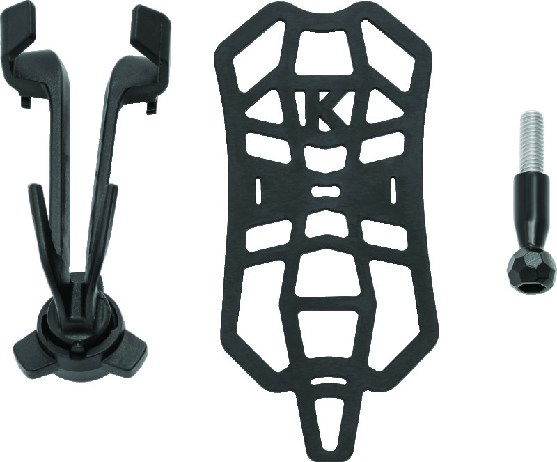 Kuryakyn Free-Flex Device Holder Handlebar Clamp Mount Black