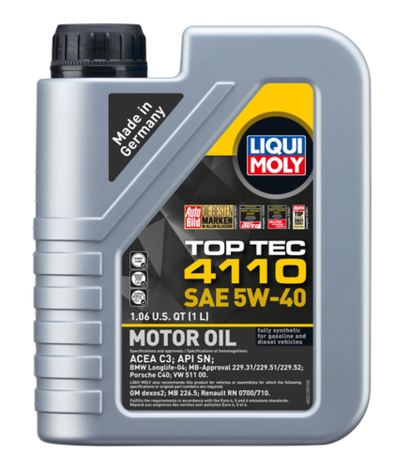 LQM Motor Oil - Top Tec 4100