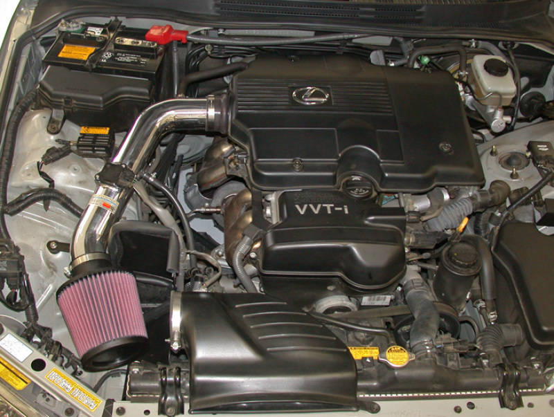 K&N Performance Intake Kit TYPHOON LEXUS IS300 L6-3.0L 01-02 - POLISHED thumbnail 4