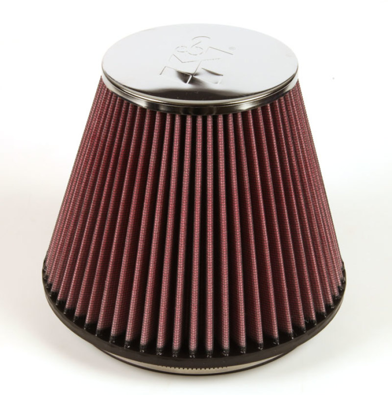 K&N Round Tapered Universal Air Filter 6in Flange ID x 7.5in Base OD x 4.5in Top OD x 6in H thumbnail 8