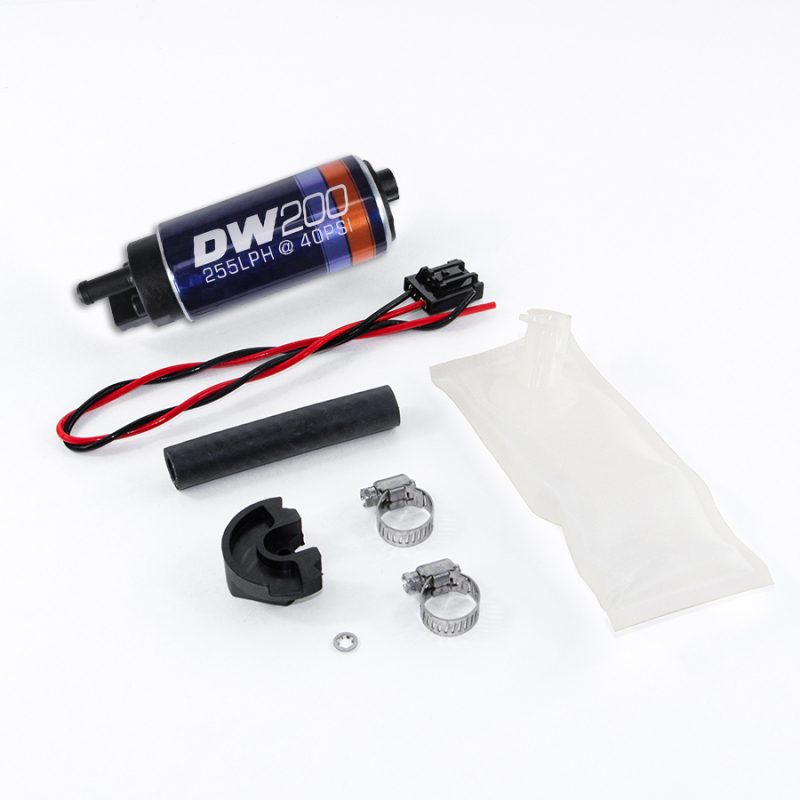 DeatschWerks 94+ Nissan 240sx/Silvia S14/S15 255 LPH DW200 In-Tank Fuel Pump w/ Install Kit thumbnail 4