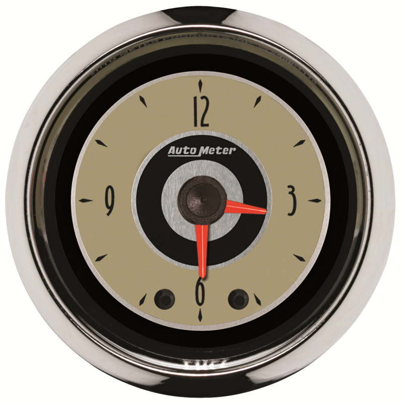 AutoMeter Gauge Clock 2-1/16in. 12HR Analog Cruiser thumbnail 2