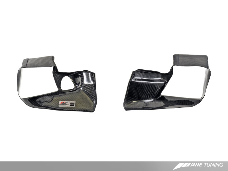 AWE Tuning Audi 2.7T Intercooler Carbon Fiber Shrouds - Shrouds Only Set of Two thumbnail 5
