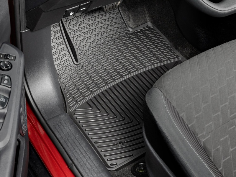WT Rubber Mats - Front - Blk