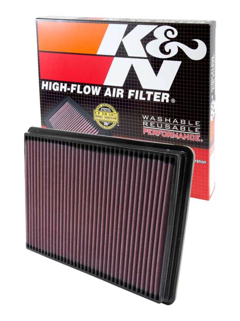 K&N 99-08 Pontiac / 00-05 Chevy / 99-05 Buick Drop In Air Filter thumbnail 4