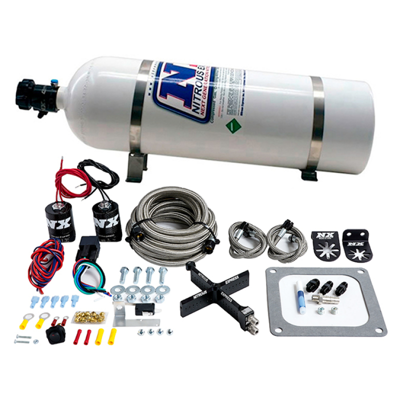 4500 Covert Crossbar Plate System, Stage 6 50-300Hp (15# Bottle)