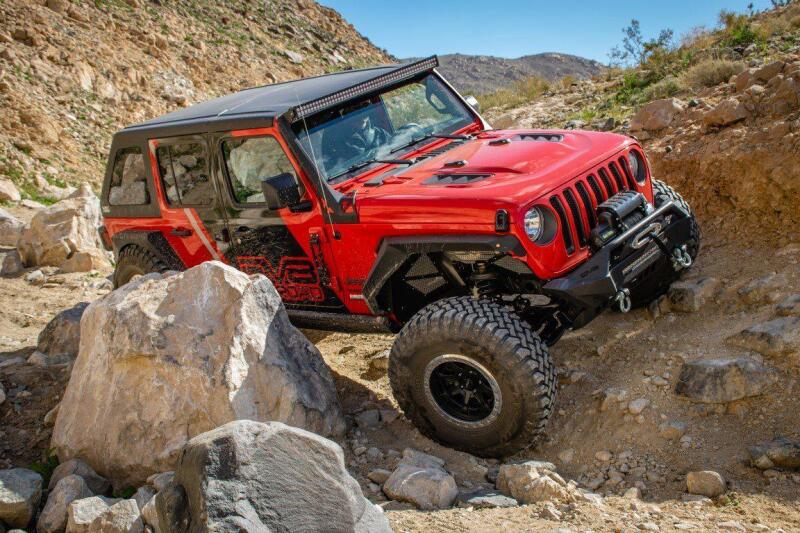 DV8 Offroad 18+ Jeep JL Rubicon Replica Hood thumbnail 5