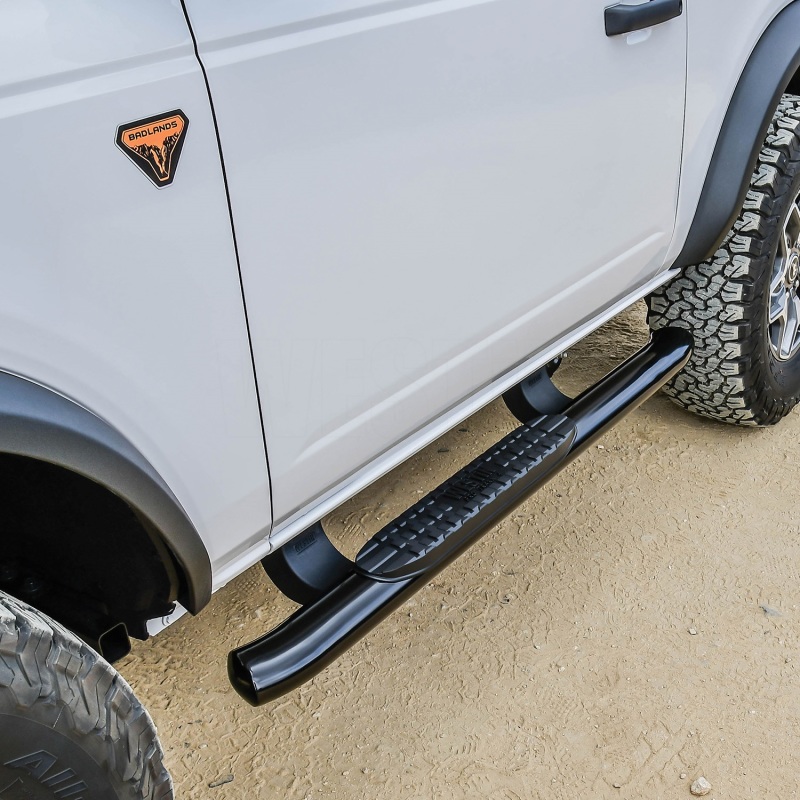 Westin 21-22 Ford Bronco (2-Door) PRO TRAXX 4 Oval Nerf Step Bars - Textured Black thumbnail 7