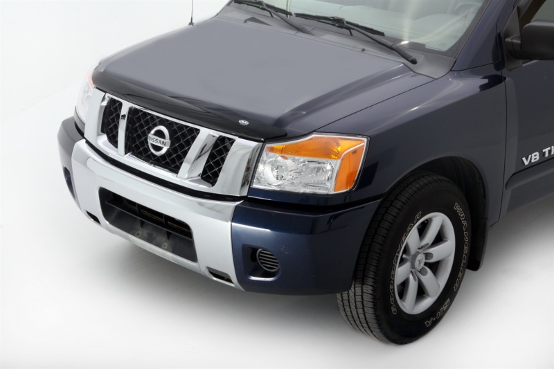 AVS 04-15 Nissan Armada Hoodflector Low Profile Hood Shield - Smoke thumbnail 2