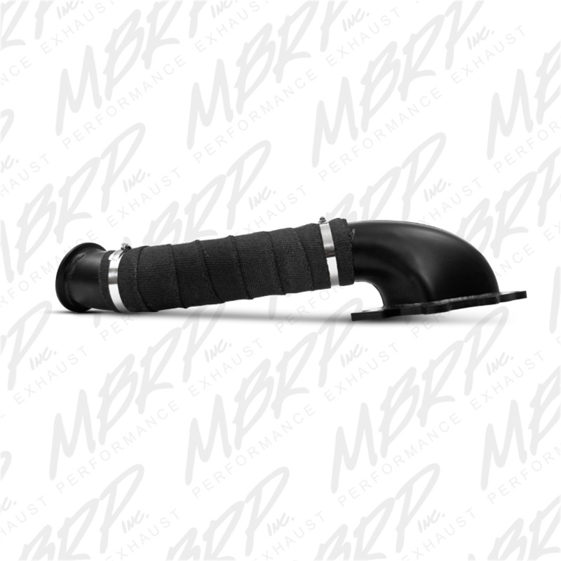 MBRP 01-04 Chev/GMC 6.6L Duramax 3in Turbo Down Pipe Black thumbnail 7
