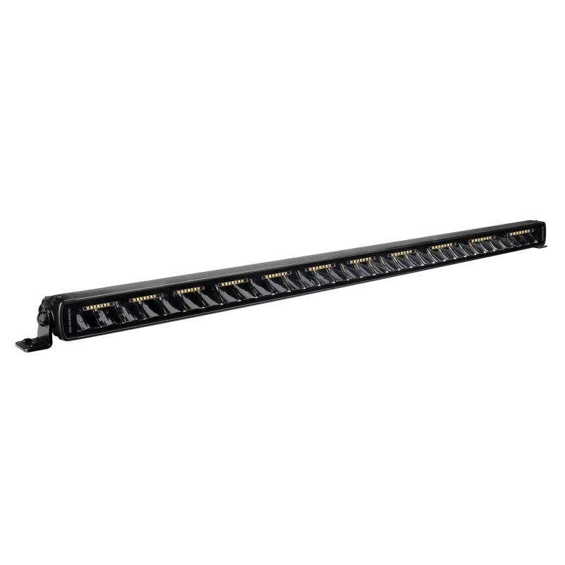 Go Rhino Xplor Blackout Combo Series Sgl Row LED Light Bar w/Amber (Side/Track Mount) 31.5in. - Blk thumbnail 6