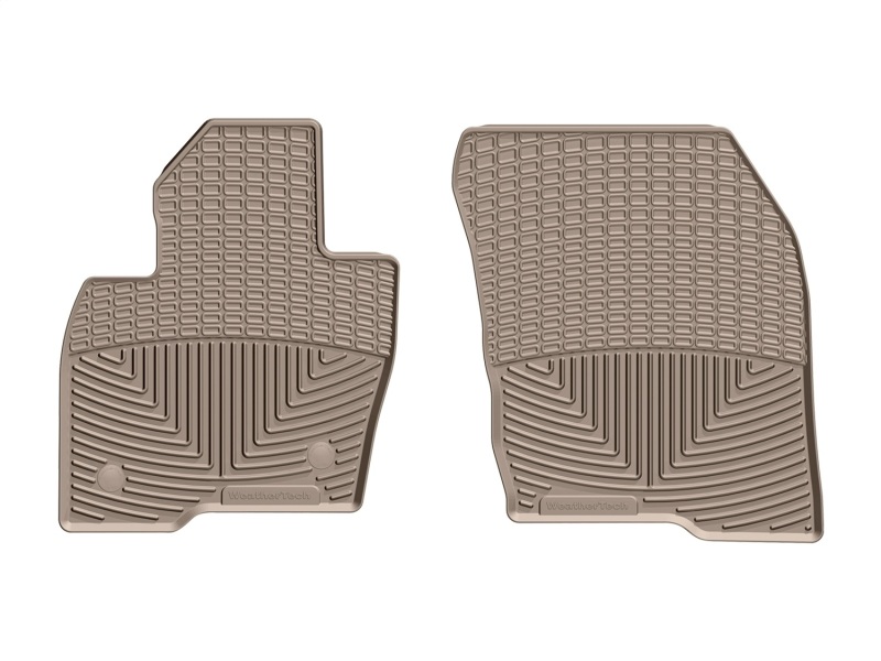 WT Rubber Mats - Front - Tan