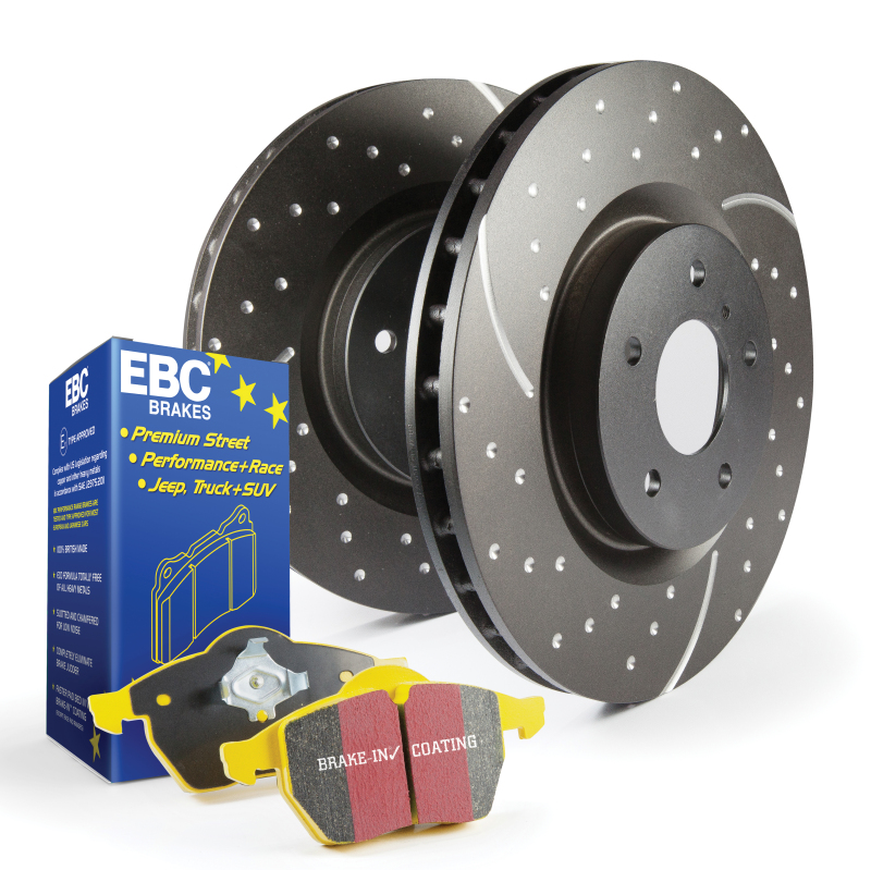 EBC S5 Brake Pad and Rotor Kit (1x ebcDP41911R, 1x ebcGD1597) thumbnail 2