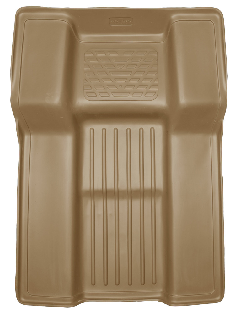 Husky Liners 07-10 GM Escalade/Tahoe/Yukon WeatherBeater Tan Walkway (2nd Row Bucket) Floor Liners thumbnail 4