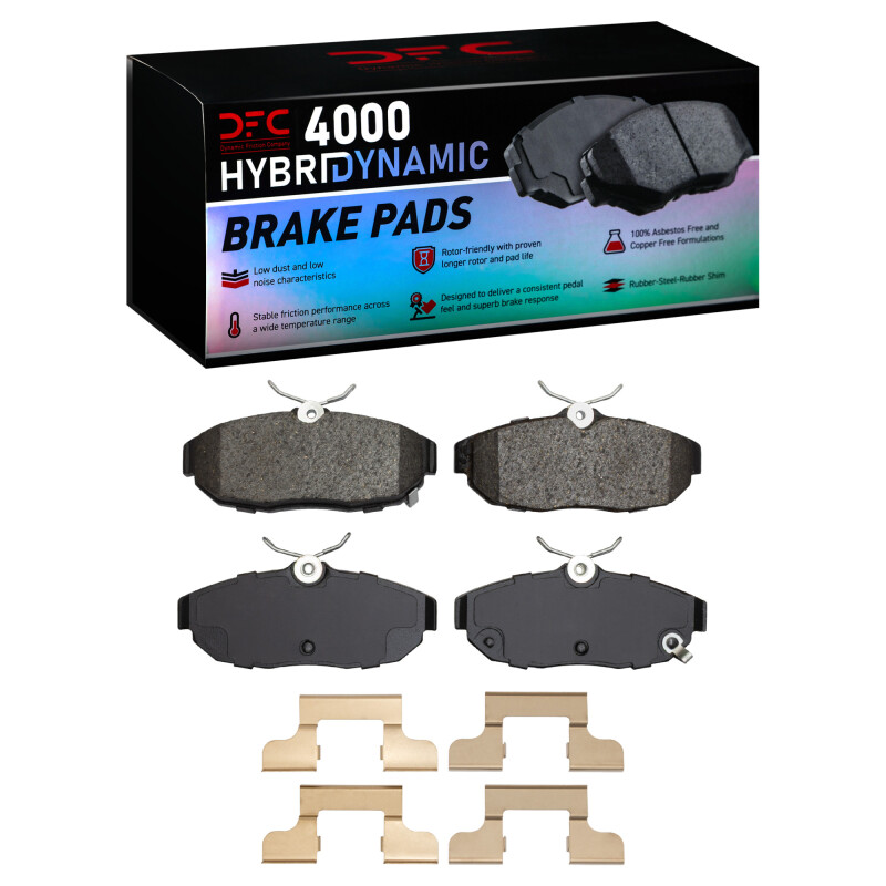DFC HybriDynamic Brake Pads Hrdwr Kit