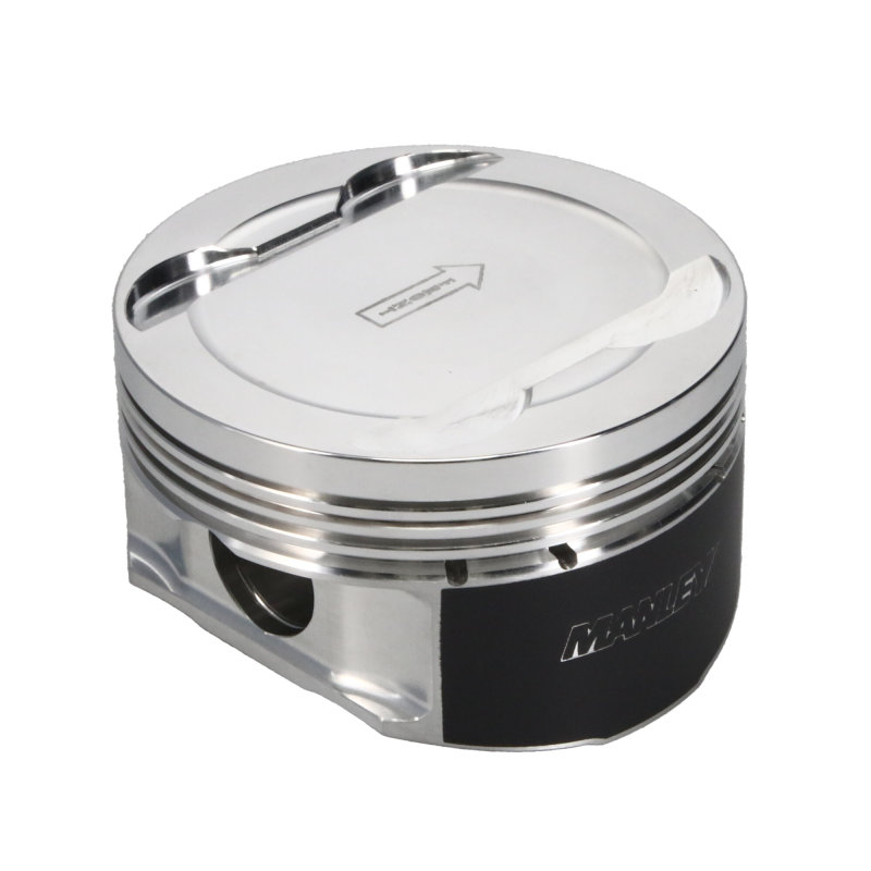 Manley Ford 3.7L Cyclone 3.770in Bore +2.0cc Coated Dome Platinum Series Pistons thumbnail 8