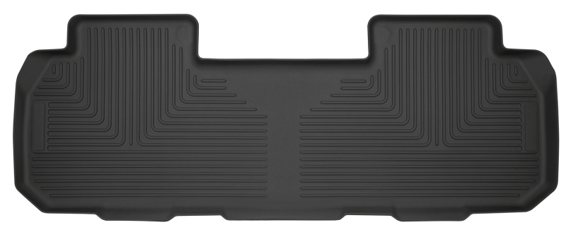 Husky Liners 2018 Buick Enclave w/ Bucket Seats WeatherBeater 2nd Row Black Floor Liners thumbnail 3