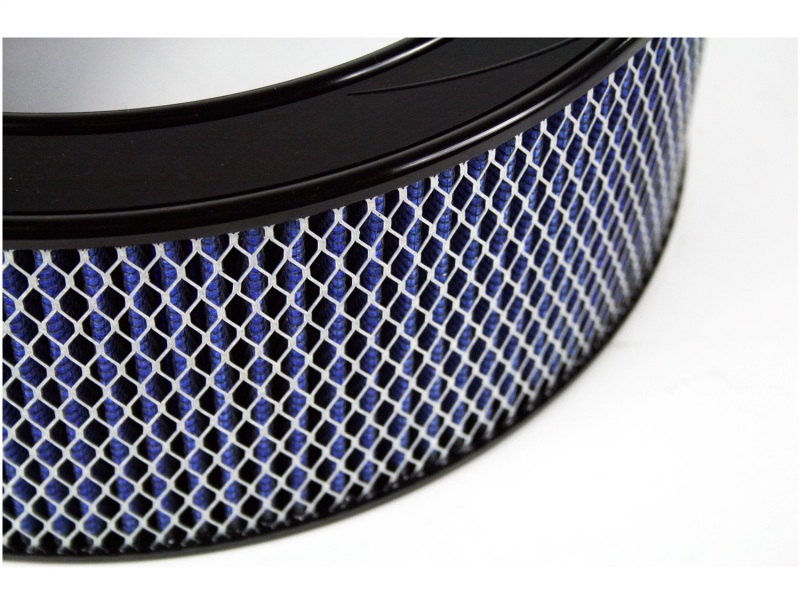aFe MagnumFLOW Air Filters Round Racing P5R A/F RR P5R 14OD x 11ID x 5H with E/M thumbnail 5