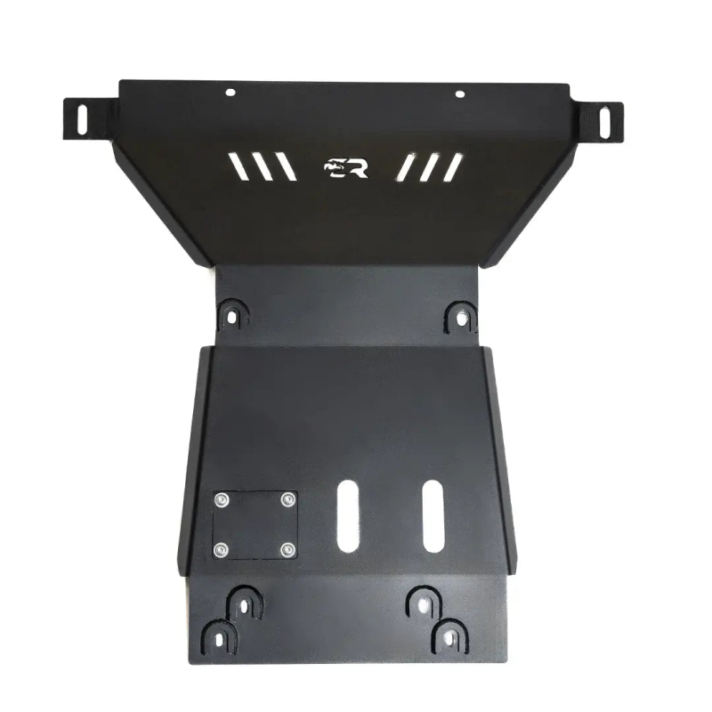 Cali Raised 2014+ Toyota Tacoma Front Skid Plate - Aluminum / Powder Coat