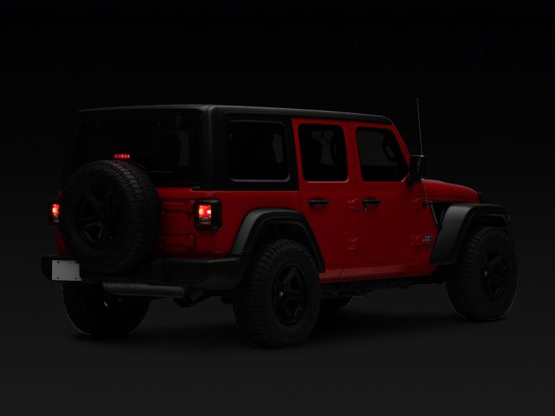 Raxiom 18-23 Jeep Wrangler JL Axial Series LED Third Brake Light- Red thumbnail 6