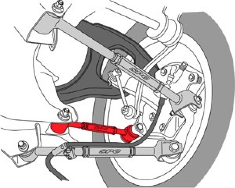 SPC Performance 08-10 Honda Accord/09-10 Acura TSX/TL Rear Adjustable Toe Arm thumbnail 8