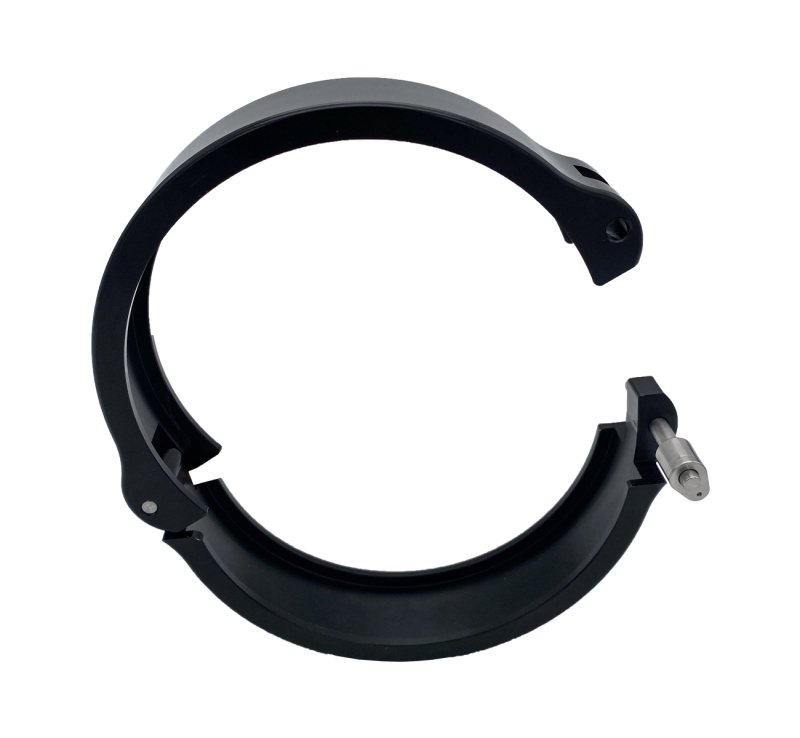 Granatelli 4.0in Dual Seal Clamshell Clamp - Aluminum Black thumbnail 5