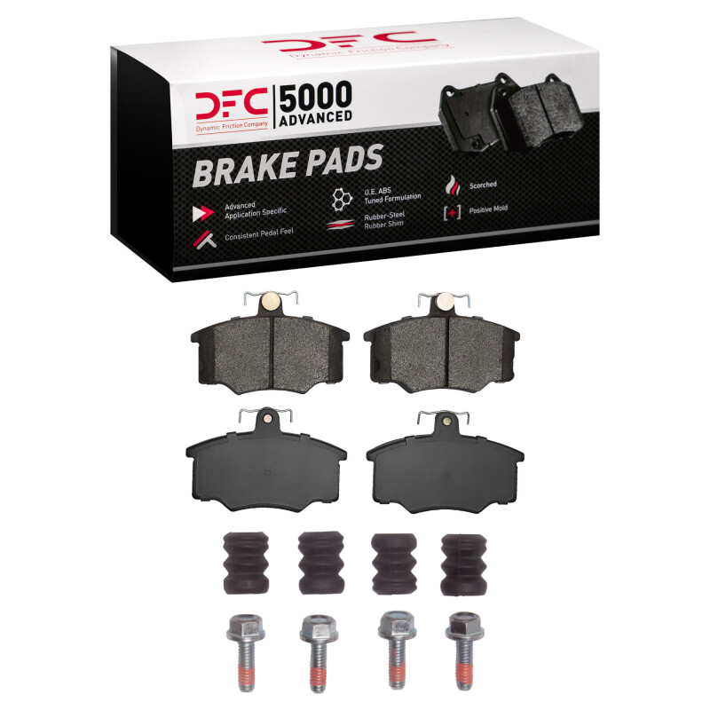 DFC 5000 Advanced Pads - Semi-Metallic and Hardware Kit