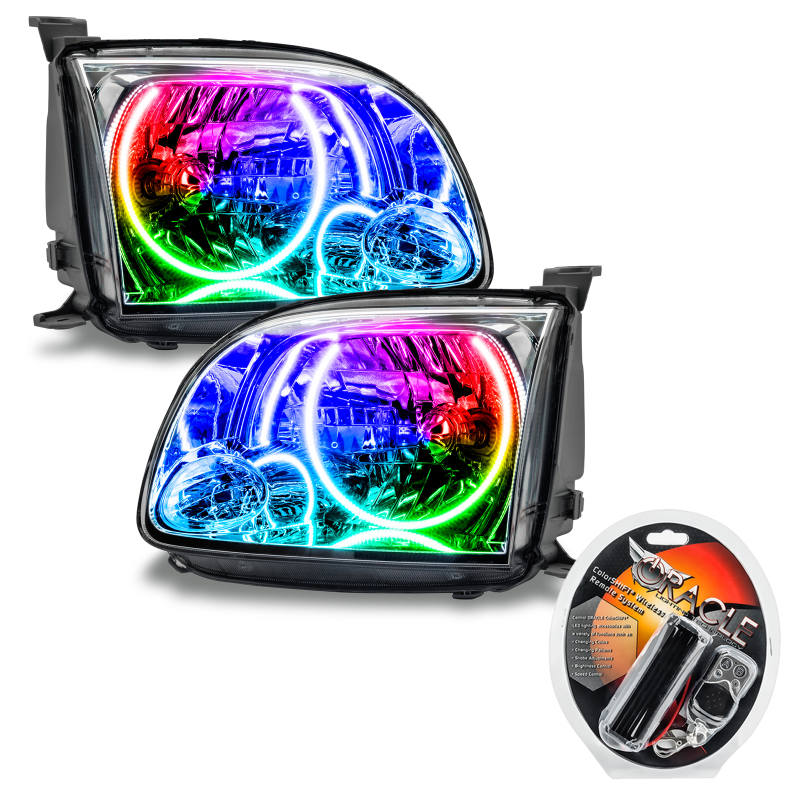 Oracle Lighting 0506 Toyota Tundra Regular/Accessible Cab PreAssembled Halo Headlights thumbnail 2