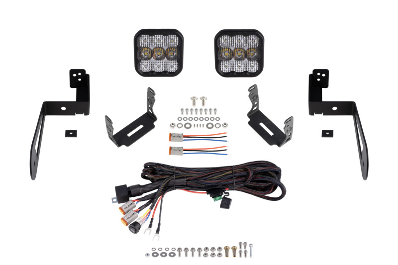 Diode Dynamics Jeep JK SS5 CrossLink Bumper Lightbar Kit Sport Combo thumbnail 2