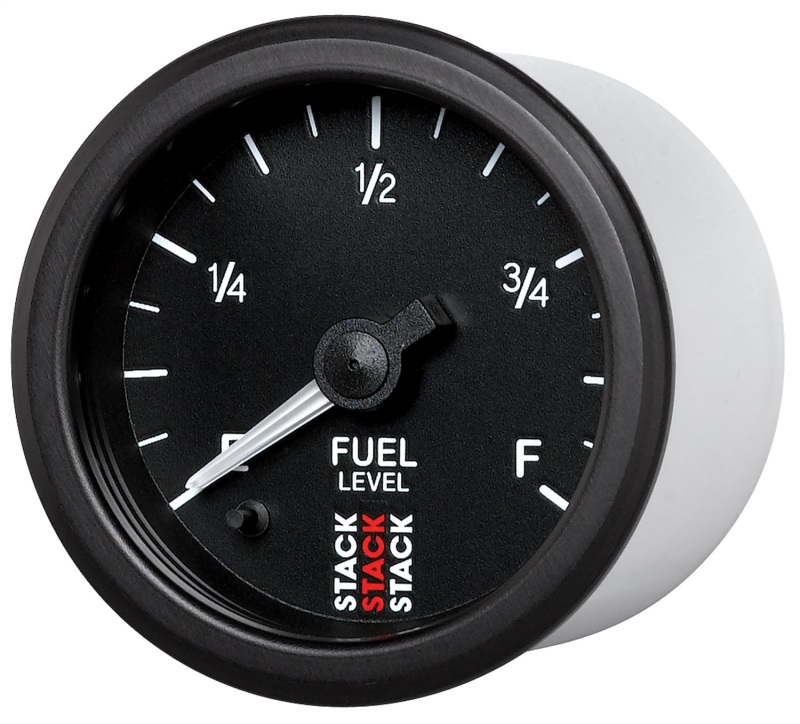 Autometer Stack Instruments 52mm 0-280 Ohm Programmable Pro Stepper Motor Fuel Level Gauge - Black thumbnail 6