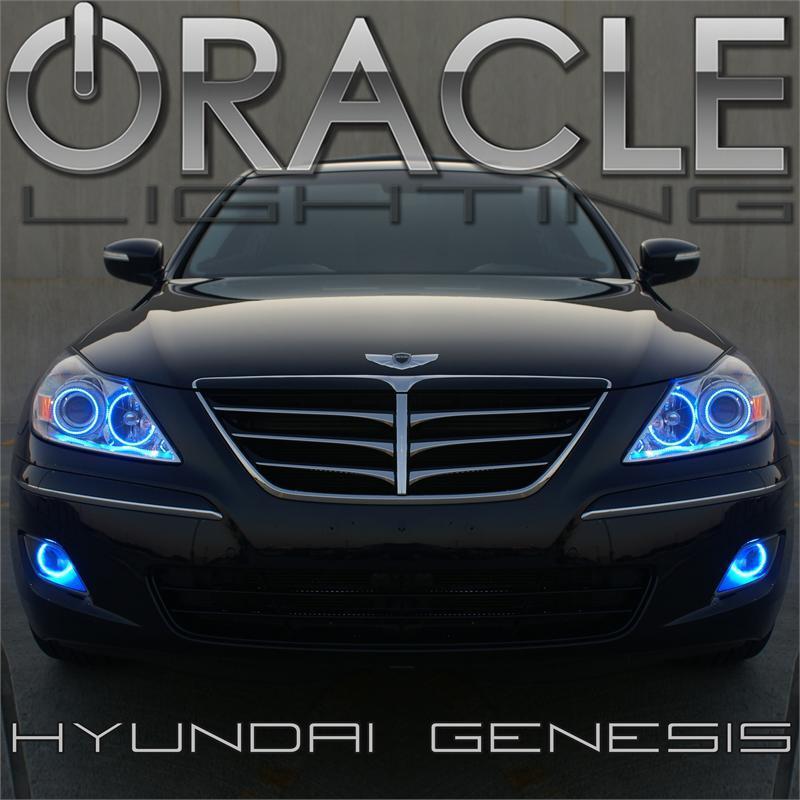 Oracle Hyundai Genesis 09-10 Halo Kit - ColorSHIFT thumbnail 7