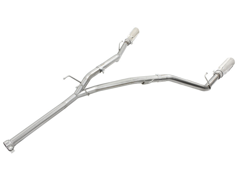 aFe MACH Force XP DPF-Back Exhaust 2.5in SS with Polished Tips 2014 Dodge Ram 1500 V6 3.0L EcoDiesel thumbnail 9