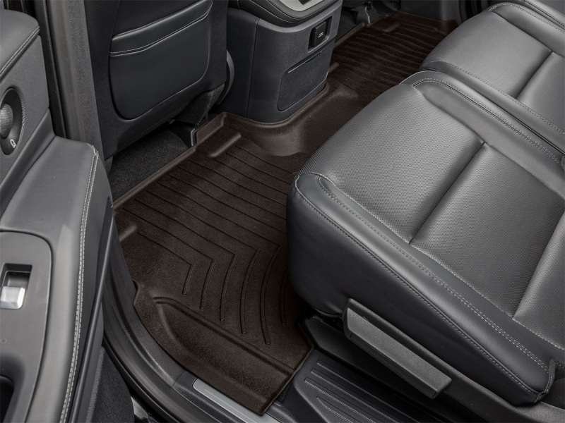 WT 3D FloorMat - Rear - Cocoa