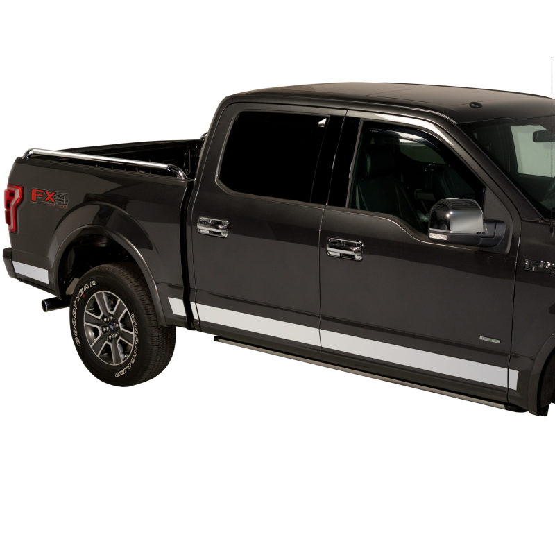 Putco 2021 Ford F-150 Super Crew 6.5ft Short Box Stainless Steel Rocker Panels (4.25in Tall 12pcs) thumbnail 2