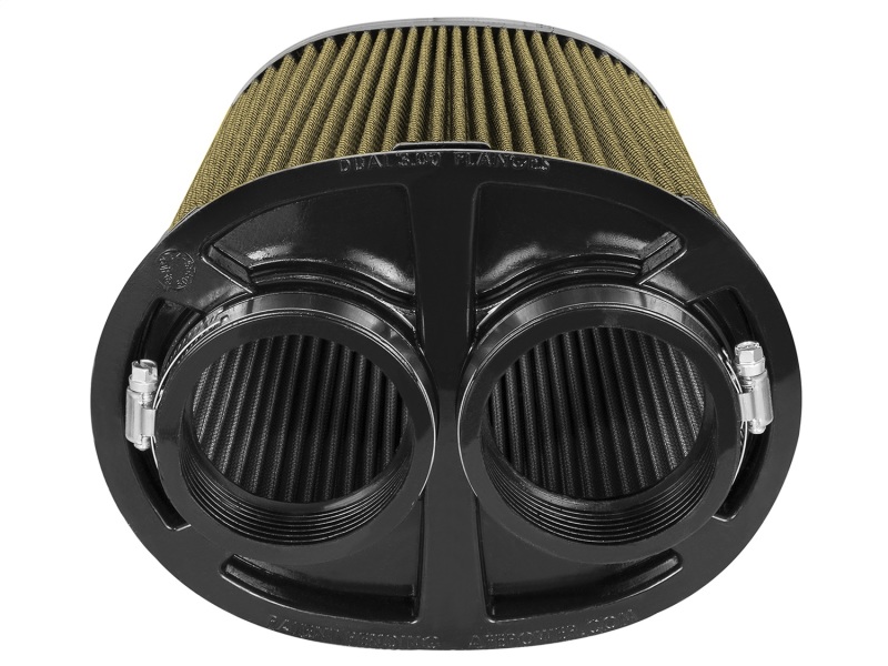 aFe Momentum Intake Rep Air Filter w/PG7 Media-3in F (Dual) x (8.25x6.25)in B x (7.25x5)in T x 9in H thumbnail 7
