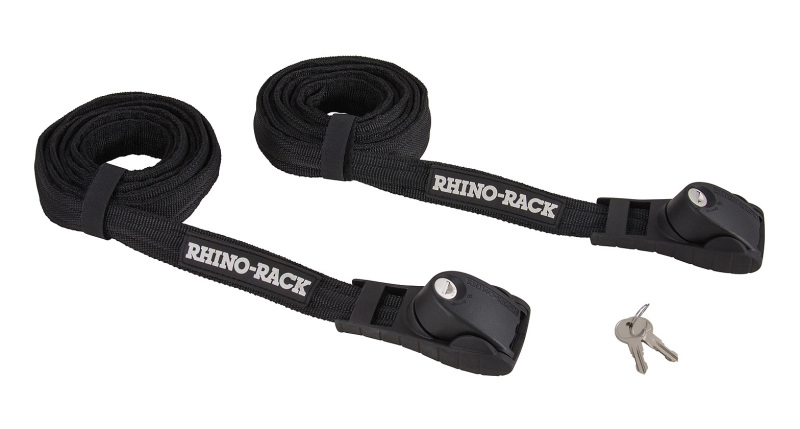 Rhino-Rack Rapid Tie Down Straps - 2.5m/8ft - Pair - Black
Tie Down Strap