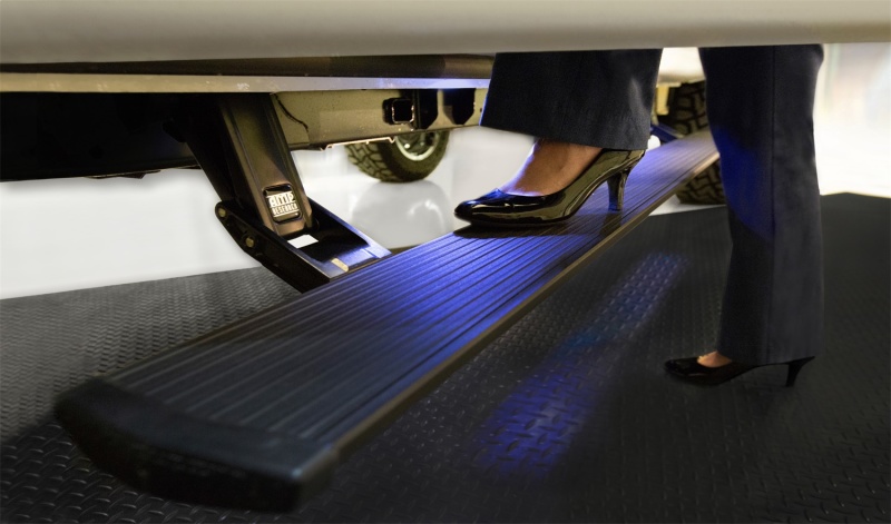 AMP Research 2020 Ford F150 /250/350/450 PowerStep Running Boards Plug N Play - Black thumbnail 3