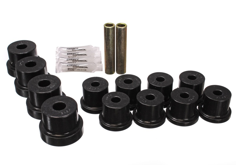 Energy Suspension 67-69 Chevrolet Corvette Black Rear Leaf Spring Bushing Set thumbnail 5