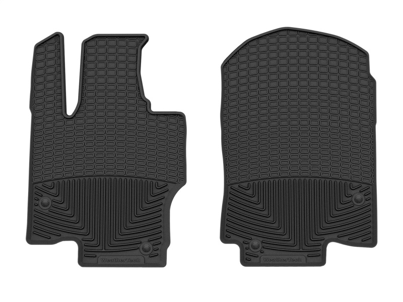 WT Rubber Mats - Front - Blk