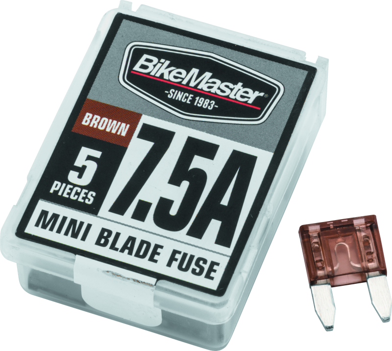 BikeMaster 5Piece 7.5A Replacement Mini Blade Fuse thumbnail 3