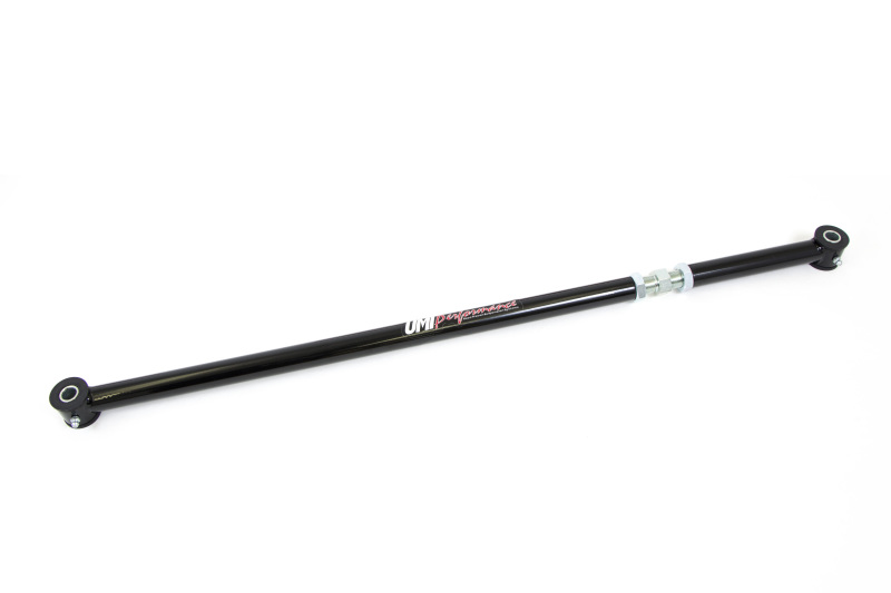 UMI adj. panhard bar for ’58–’64 B-Body improves rear stability & alignment.