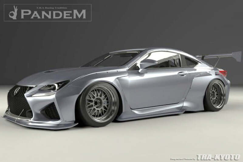 GReddy 15+ Lexus RC-F Rocket Bunny Aero Kit - Full Kit w/o GT Wing thumbnail 4