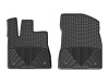 WT Rubber Mats - Front - Blk