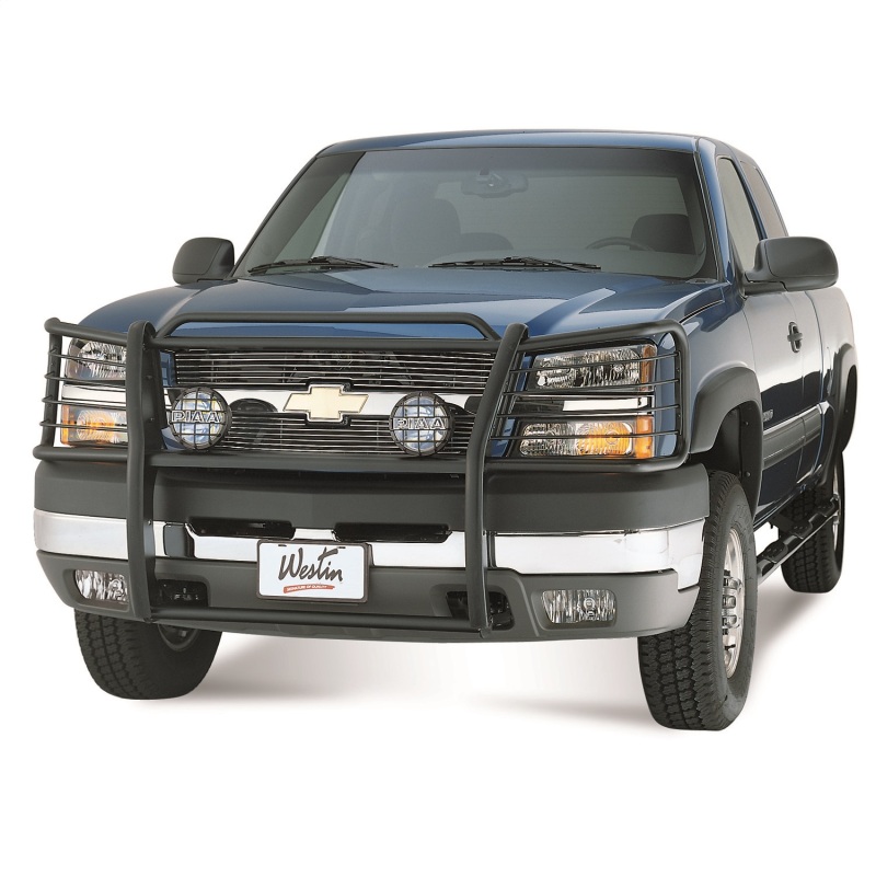 Westin 2003-2007 Chevrolet Silverado Classic 2500HD/3500 Sportsman Grille Guard - Black thumbnail 9