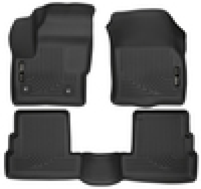 Husky Liners 2015 Lincoln MKC WeatherBeater Black Front & Second Seat Floor Liner thumbnail 2