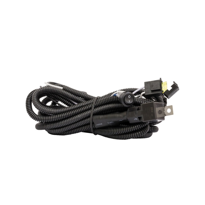 Westin 11ft Length 12 Ga Incl 30 Amp Fuse w/ Loom & Single Connector LED Wiring Harness - Black thumbnail 2