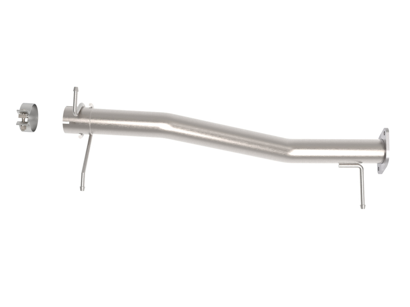 aFe Apollo GT Series 409 Stainless Steel Muffler Delete Pipe 2019 Ram 1500 V8-5.7L HEMI thumbnail 6