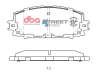 DBA Street Series Brake Pads