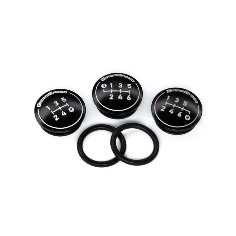 GrimmSpeed Swap-Top Weighted Piston Shift Knob - Stainless Steel thumbnail 6